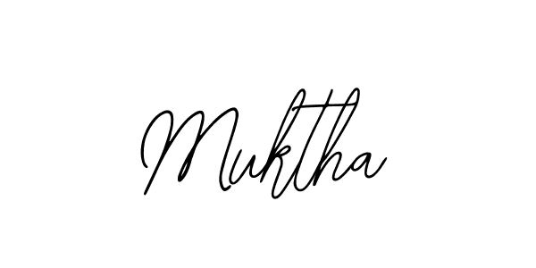 if you are searching for the best signature style for your name Muktha. so please give up your signature search. here we have designed multiple signature styles  using Bearetta-2O07w. Muktha signature style 12 images and pictures png