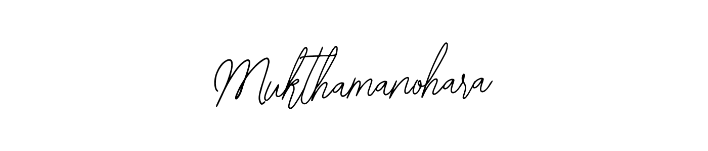 You should practise on your own different ways (Bearetta-2O07w) to write your name (Mukthamanohara) in signature. don't let someone else do it for you. Mukthamanohara signature style 12 images and pictures png