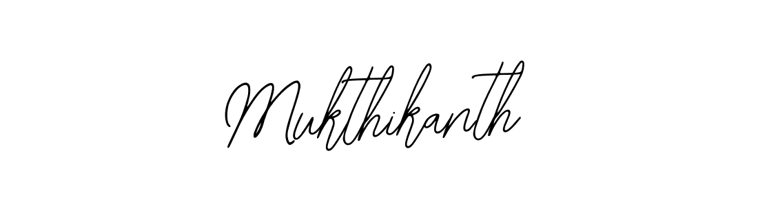 How to make Mukthikanth signature? Bearetta-2O07w is a professional autograph style. Create handwritten signature for Mukthikanth name. Mukthikanth signature style 12 images and pictures png