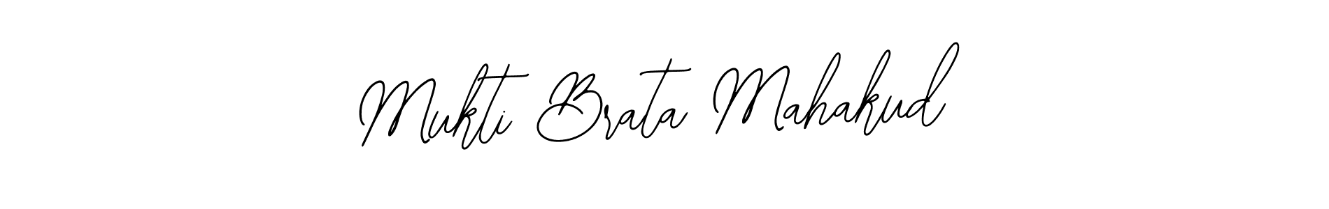 Make a short Mukti Brata Mahakud signature style. Manage your documents anywhere anytime using Bearetta-2O07w. Create and add eSignatures, submit forms, share and send files easily. Mukti Brata Mahakud signature style 12 images and pictures png