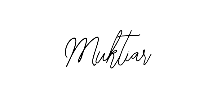 Design your own signature with our free online signature maker. With this signature software, you can create a handwritten (Bearetta-2O07w) signature for name Muktiar. Muktiar signature style 12 images and pictures png