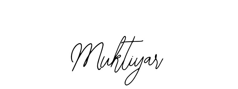 Bearetta-2O07w is a professional signature style that is perfect for those who want to add a touch of class to their signature. It is also a great choice for those who want to make their signature more unique. Get Muktiyar name to fancy signature for free. Muktiyar signature style 12 images and pictures png