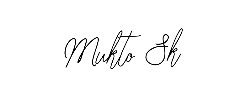 You can use this online signature creator to create a handwritten signature for the name Mukto Sk. This is the best online autograph maker. Mukto Sk signature style 12 images and pictures png