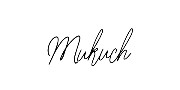 Similarly Bearetta-2O07w is the best handwritten signature design. Signature creator online .You can use it as an online autograph creator for name Mukuch. Mukuch signature style 12 images and pictures png