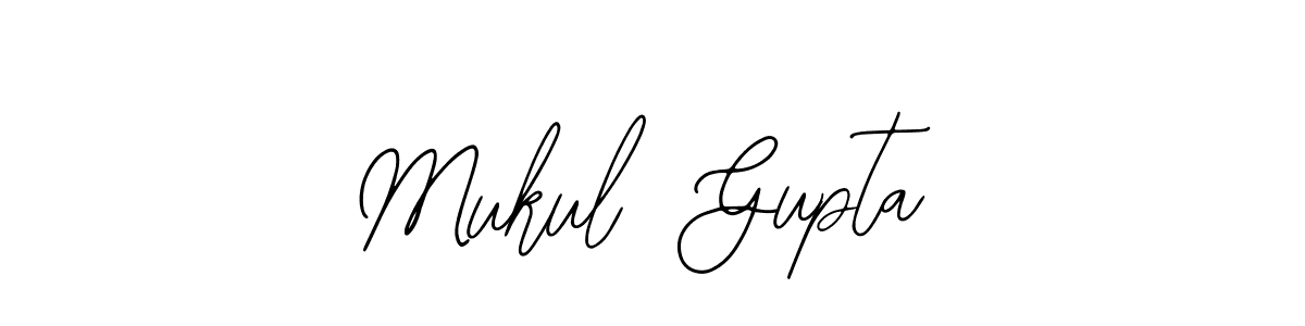 The best way (Bearetta-2O07w) to make a short signature is to pick only two or three words in your name. The name Mukul  Gupta include a total of six letters. For converting this name. Mukul  Gupta signature style 12 images and pictures png