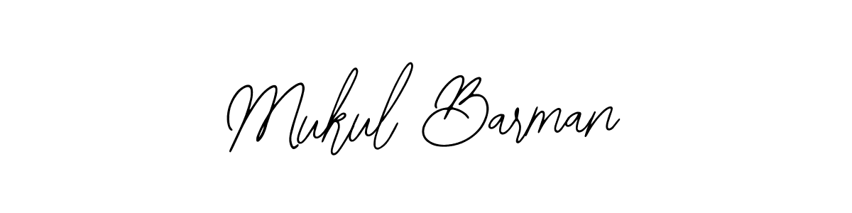 How to make Mukul Barman signature? Bearetta-2O07w is a professional autograph style. Create handwritten signature for Mukul Barman name. Mukul Barman signature style 12 images and pictures png