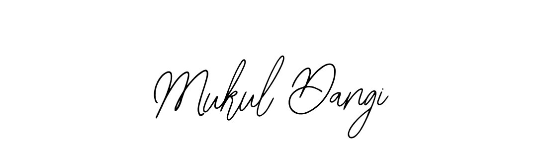 It looks lik you need a new signature style for name Mukul Dangi. Design unique handwritten (Bearetta-2O07w) signature with our free signature maker in just a few clicks. Mukul Dangi signature style 12 images and pictures png