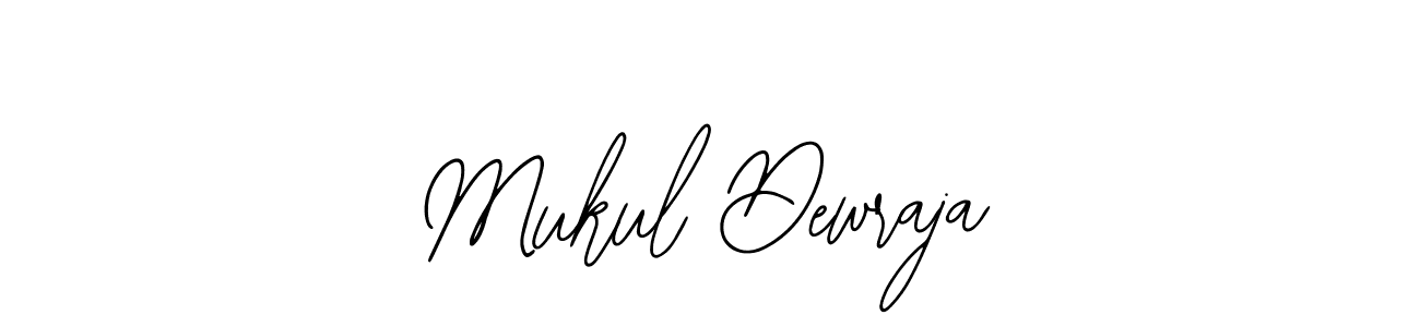 How to make Mukul Dewraja signature? Bearetta-2O07w is a professional autograph style. Create handwritten signature for Mukul Dewraja name. Mukul Dewraja signature style 12 images and pictures png
