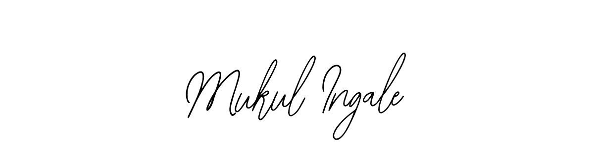 Make a beautiful signature design for name Mukul Ingale. With this signature (Bearetta-2O07w) style, you can create a handwritten signature for free. Mukul Ingale signature style 12 images and pictures png
