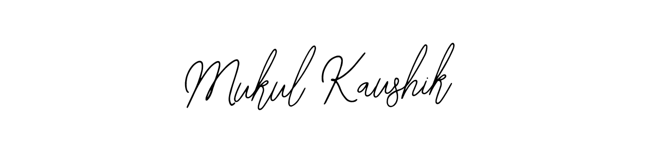 Use a signature maker to create a handwritten signature online. With this signature software, you can design (Bearetta-2O07w) your own signature for name Mukul Kaushik. Mukul Kaushik signature style 12 images and pictures png