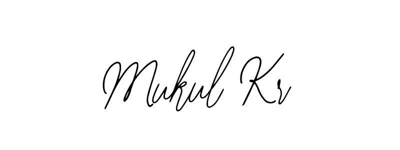 You should practise on your own different ways (Bearetta-2O07w) to write your name (Mukul Kr) in signature. don't let someone else do it for you. Mukul Kr signature style 12 images and pictures png