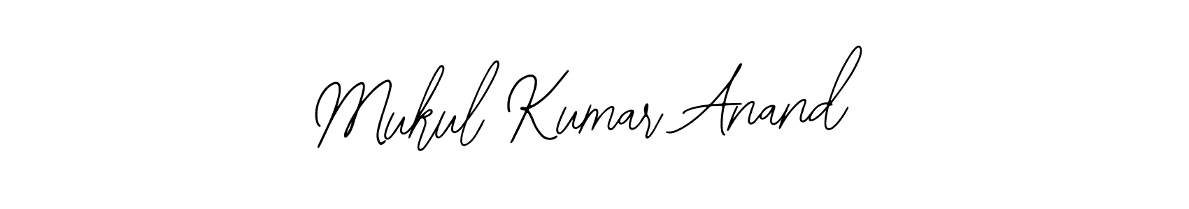 You should practise on your own different ways (Bearetta-2O07w) to write your name (Mukul Kumar Anand) in signature. don't let someone else do it for you. Mukul Kumar Anand signature style 12 images and pictures png