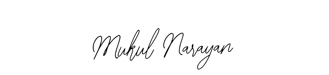 Design your own signature with our free online signature maker. With this signature software, you can create a handwritten (Bearetta-2O07w) signature for name Mukul Narayan. Mukul Narayan signature style 12 images and pictures png