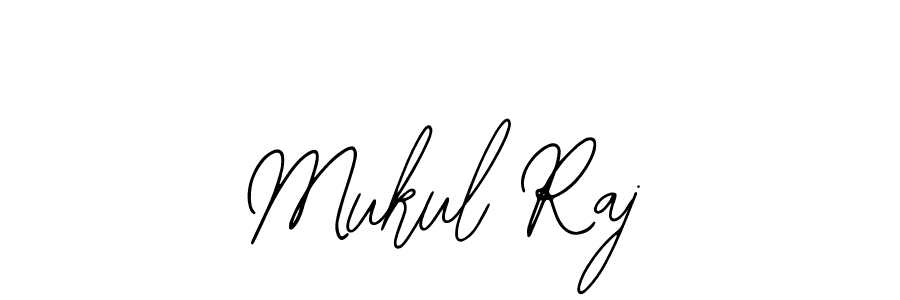Use a signature maker to create a handwritten signature online. With this signature software, you can design (Bearetta-2O07w) your own signature for name Mukul Raj. Mukul Raj signature style 12 images and pictures png