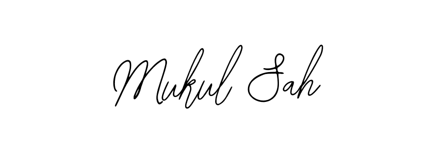 Use a signature maker to create a handwritten signature online. With this signature software, you can design (Bearetta-2O07w) your own signature for name Mukul Sah. Mukul Sah signature style 12 images and pictures png