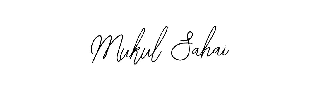 Similarly Bearetta-2O07w is the best handwritten signature design. Signature creator online .You can use it as an online autograph creator for name Mukul Sahai. Mukul Sahai signature style 12 images and pictures png