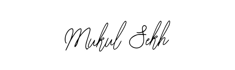 Design your own signature with our free online signature maker. With this signature software, you can create a handwritten (Bearetta-2O07w) signature for name Mukul Sekh. Mukul Sekh signature style 12 images and pictures png