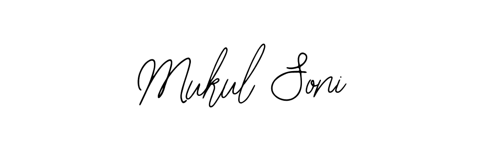 if you are searching for the best signature style for your name Mukul Soni. so please give up your signature search. here we have designed multiple signature styles  using Bearetta-2O07w. Mukul Soni signature style 12 images and pictures png