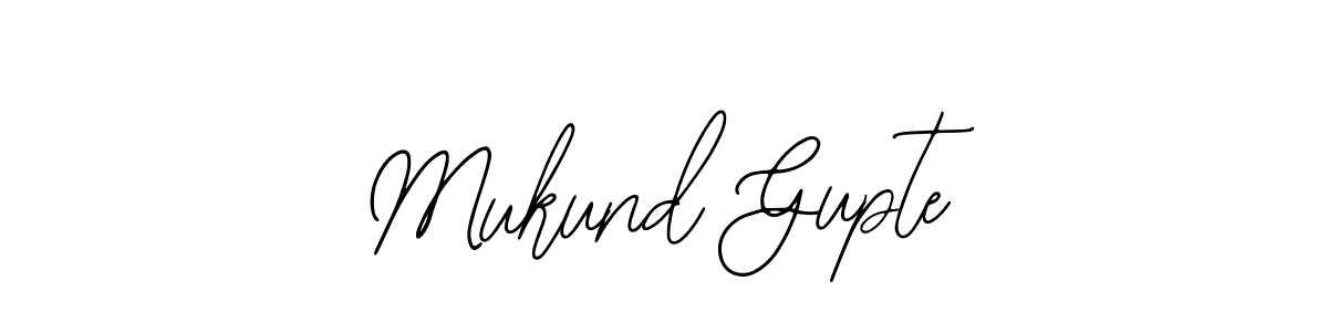 Check out images of Autograph of Mukund Gupte name. Actor Mukund Gupte Signature Style. Bearetta-2O07w is a professional sign style online. Mukund Gupte signature style 12 images and pictures png