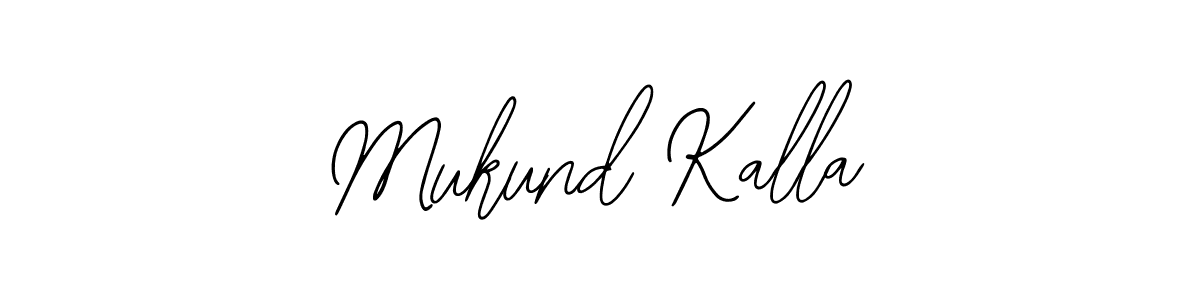 Best and Professional Signature Style for Mukund Kalla. Bearetta-2O07w Best Signature Style Collection. Mukund Kalla signature style 12 images and pictures png