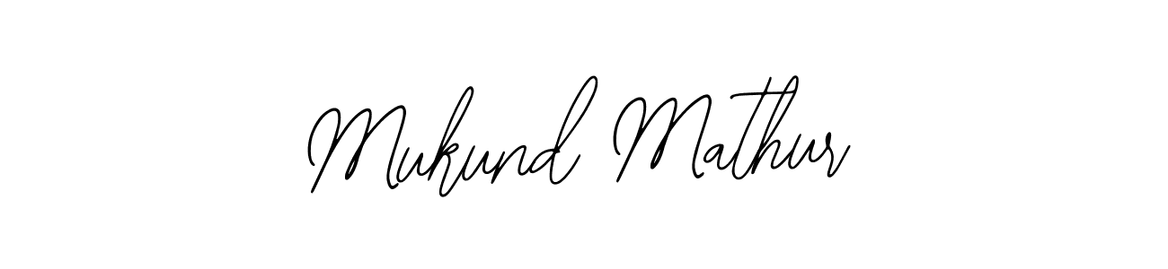 Similarly Bearetta-2O07w is the best handwritten signature design. Signature creator online .You can use it as an online autograph creator for name Mukund Mathur. Mukund Mathur signature style 12 images and pictures png