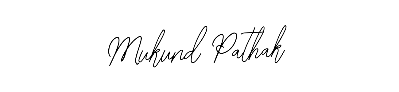 Make a beautiful signature design for name Mukund Pathak. With this signature (Bearetta-2O07w) style, you can create a handwritten signature for free. Mukund Pathak signature style 12 images and pictures png