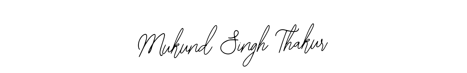 if you are searching for the best signature style for your name Mukund Singh Thakur. so please give up your signature search. here we have designed multiple signature styles  using Bearetta-2O07w. Mukund Singh Thakur signature style 12 images and pictures png