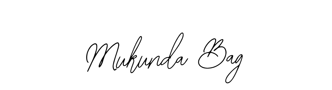 Make a beautiful signature design for name Mukunda Bag. With this signature (Bearetta-2O07w) style, you can create a handwritten signature for free. Mukunda Bag signature style 12 images and pictures png