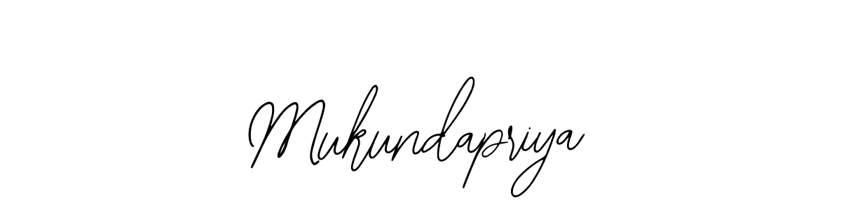 Mukundapriya stylish signature style. Best Handwritten Sign (Bearetta-2O07w) for my name. Handwritten Signature Collection Ideas for my name Mukundapriya. Mukundapriya signature style 12 images and pictures png