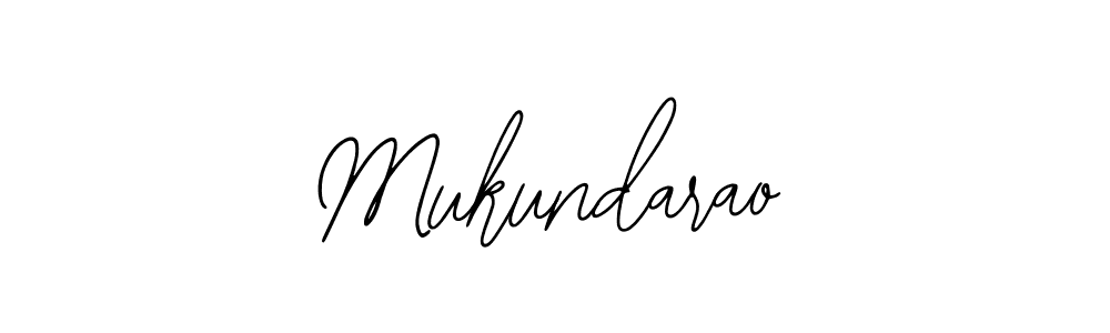 Mukundarao stylish signature style. Best Handwritten Sign (Bearetta-2O07w) for my name. Handwritten Signature Collection Ideas for my name Mukundarao. Mukundarao signature style 12 images and pictures png