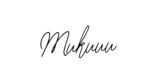 Make a beautiful signature design for name Mukuuu. With this signature (Bearetta-2O07w) style, you can create a handwritten signature for free. Mukuuu signature style 12 images and pictures png