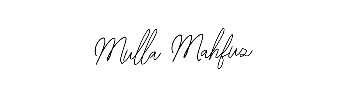 if you are searching for the best signature style for your name Mulla Mahfuz. so please give up your signature search. here we have designed multiple signature styles  using Bearetta-2O07w. Mulla Mahfuz signature style 12 images and pictures png