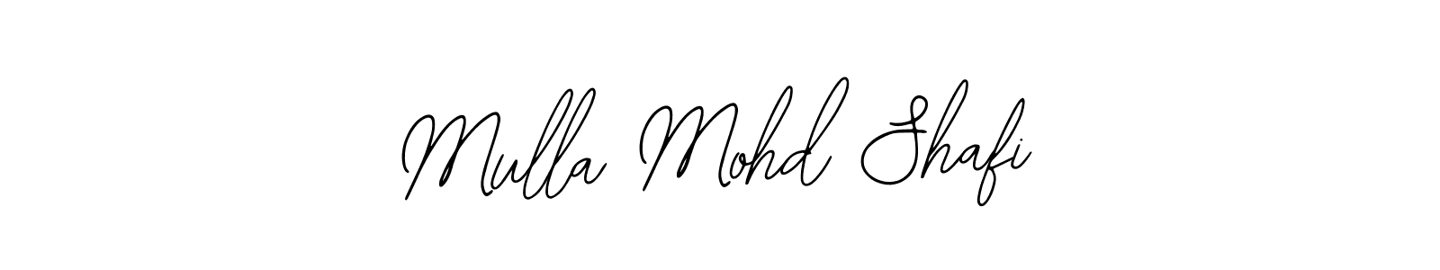 if you are searching for the best signature style for your name Mulla Mohd Shafi. so please give up your signature search. here we have designed multiple signature styles  using Bearetta-2O07w. Mulla Mohd Shafi signature style 12 images and pictures png