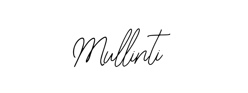 Make a beautiful signature design for name Mullinti. With this signature (Bearetta-2O07w) style, you can create a handwritten signature for free. Mullinti signature style 12 images and pictures png