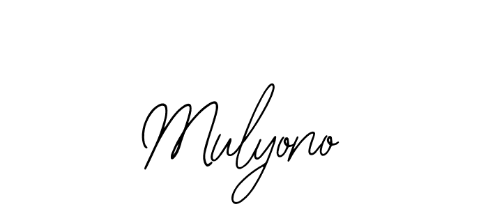 How to Draw Mulyono signature style? Bearetta-2O07w is a latest design signature styles for name Mulyono. Mulyono signature style 12 images and pictures png