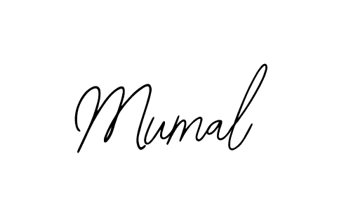 Mumal stylish signature style. Best Handwritten Sign (Bearetta-2O07w) for my name. Handwritten Signature Collection Ideas for my name Mumal. Mumal signature style 12 images and pictures png