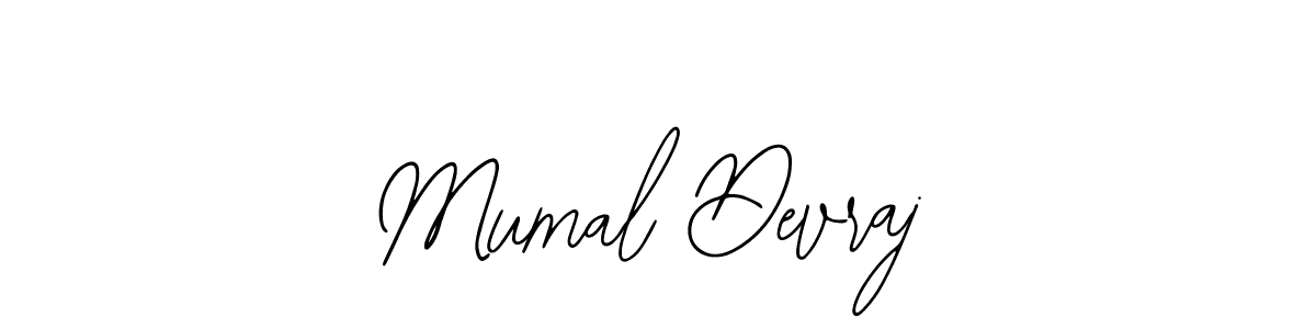 Use a signature maker to create a handwritten signature online. With this signature software, you can design (Bearetta-2O07w) your own signature for name Mumal Devraj. Mumal Devraj signature style 12 images and pictures png