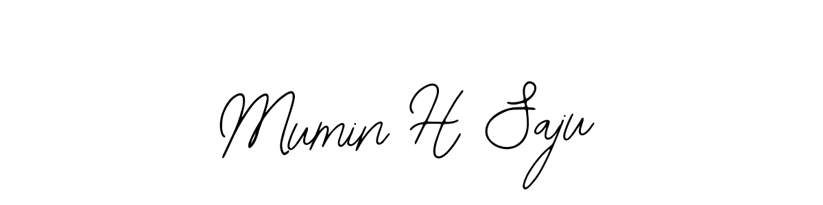 Also You can easily find your signature by using the search form. We will create Mumin H Saju name handwritten signature images for you free of cost using Bearetta-2O07w sign style. Mumin H Saju signature style 12 images and pictures png