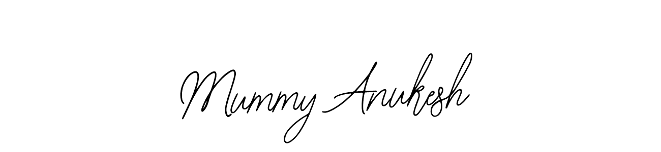 Mummy Anukesh stylish signature style. Best Handwritten Sign (Bearetta-2O07w) for my name. Handwritten Signature Collection Ideas for my name Mummy Anukesh. Mummy Anukesh signature style 12 images and pictures png