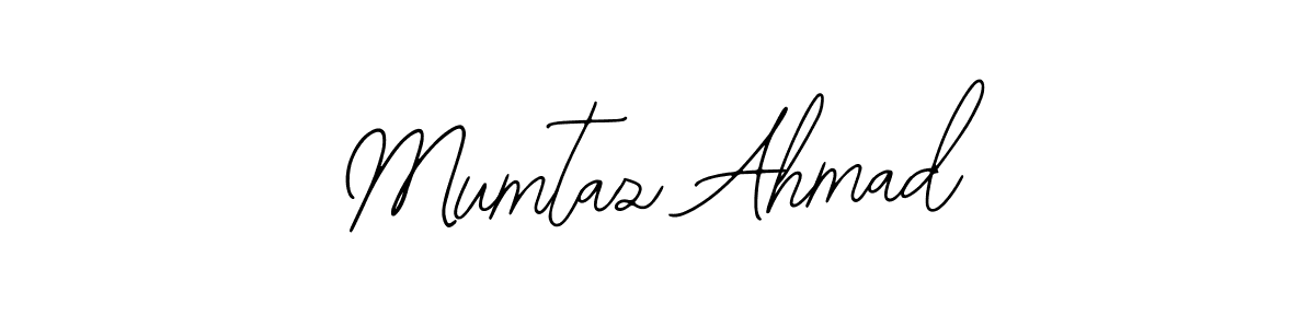 You should practise on your own different ways (Bearetta-2O07w) to write your name (Mumtaz Ahmad) in signature. don't let someone else do it for you. Mumtaz Ahmad signature style 12 images and pictures png