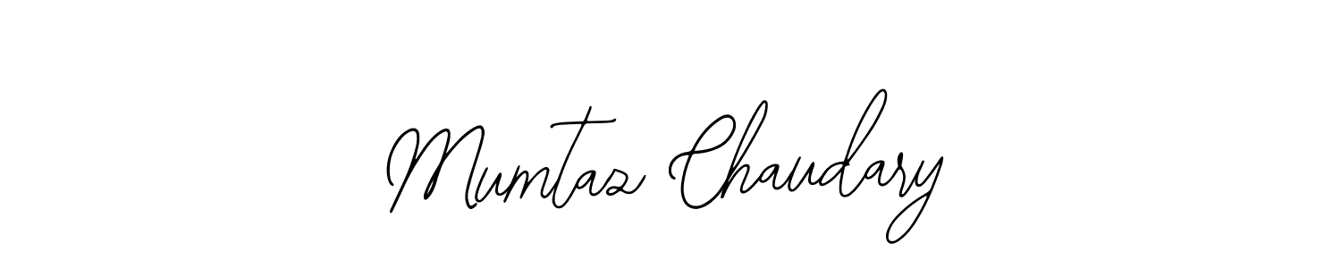 The best way (Bearetta-2O07w) to make a short signature is to pick only two or three words in your name. The name Mumtaz Chaudary include a total of six letters. For converting this name. Mumtaz Chaudary signature style 12 images and pictures png