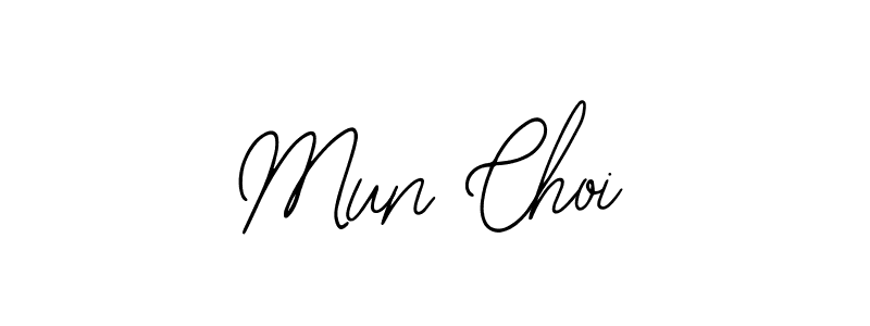 Similarly Bearetta-2O07w is the best handwritten signature design. Signature creator online .You can use it as an online autograph creator for name Mun Choi. Mun Choi signature style 12 images and pictures png