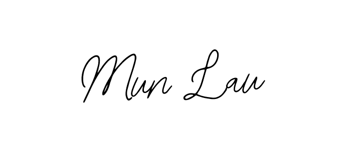 Also You can easily find your signature by using the search form. We will create Mun Lau name handwritten signature images for you free of cost using Bearetta-2O07w sign style. Mun Lau signature style 12 images and pictures png