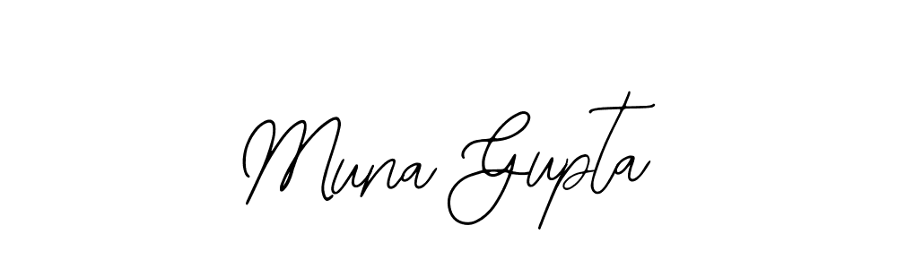 Best and Professional Signature Style for Muna Gupta. Bearetta-2O07w Best Signature Style Collection. Muna Gupta signature style 12 images and pictures png