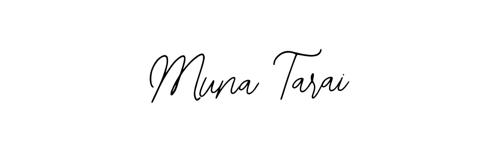 Also You can easily find your signature by using the search form. We will create Muna Tarai name handwritten signature images for you free of cost using Bearetta-2O07w sign style. Muna Tarai signature style 12 images and pictures png