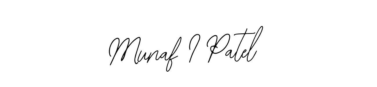 This is the best signature style for the Munaf I Patel name. Also you like these signature font (Bearetta-2O07w). Mix name signature. Munaf I Patel signature style 12 images and pictures png