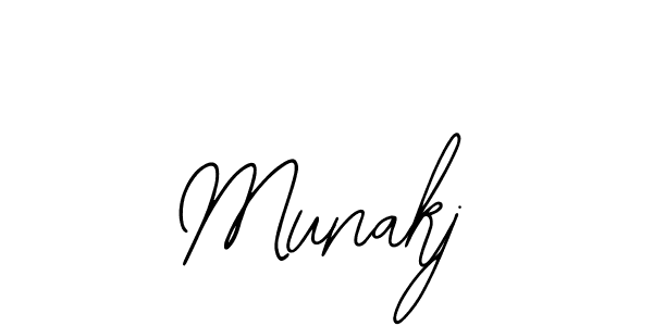 Munakj stylish signature style. Best Handwritten Sign (Bearetta-2O07w) for my name. Handwritten Signature Collection Ideas for my name Munakj. Munakj signature style 12 images and pictures png
