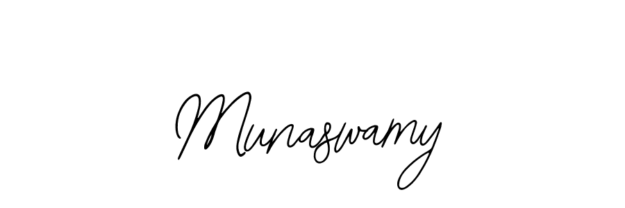 Make a beautiful signature design for name Munaswamy. With this signature (Bearetta-2O07w) style, you can create a handwritten signature for free. Munaswamy signature style 12 images and pictures png