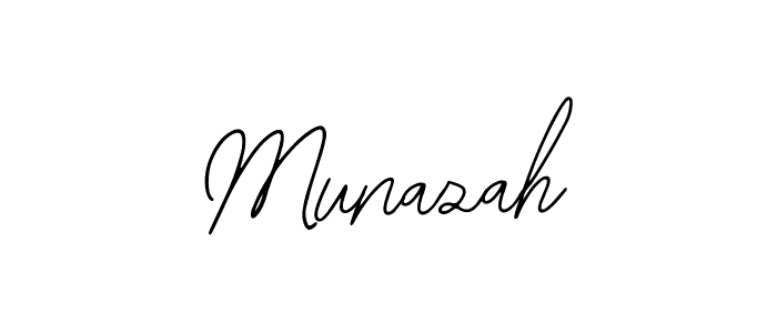 Also You can easily find your signature by using the search form. We will create Munazah name handwritten signature images for you free of cost using Bearetta-2O07w sign style. Munazah signature style 12 images and pictures png