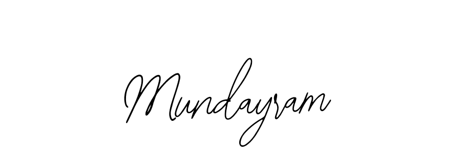 Create a beautiful signature design for name Mundayram. With this signature (Bearetta-2O07w) fonts, you can make a handwritten signature for free. Mundayram signature style 12 images and pictures png